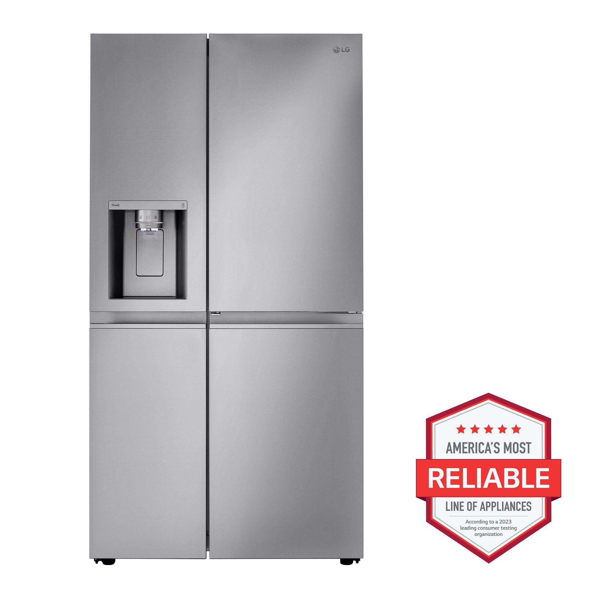 LG Appliances 27 cu. ft. Side-By-Side Door-in-Door® Refrigerator with Craft Ice™