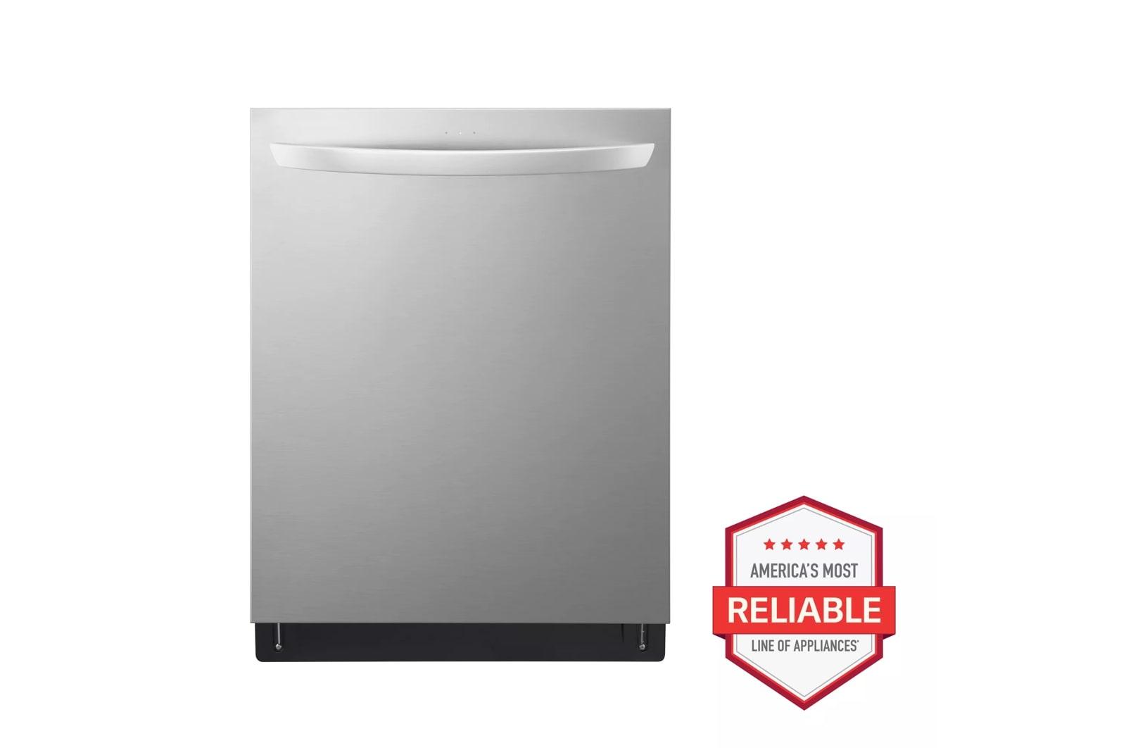 LG Appliances Smart Top Control Dishwasher with 1-Hour Wash & Dry, QuadWash® Pro, TrueSteam®, and Dynamic Heat Dry™