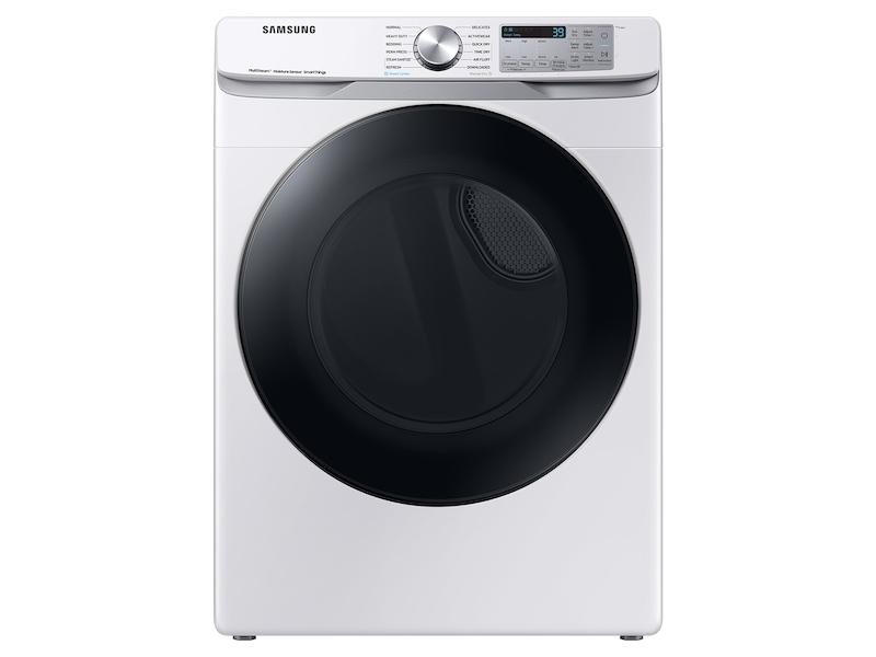 Samsung 7.5 cu. ft. Smart Electric Dryer with Steam Sanitize  in White