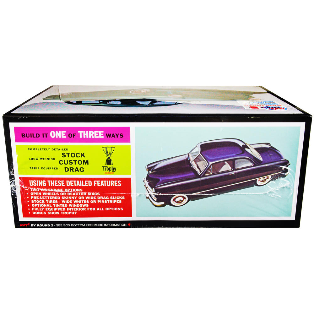 AMT Skill 2 Model Kit 1949 Ford Coupe "The 49'er" 3-in-1 Kit 1/25 Scale Model by AMT