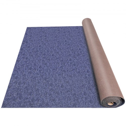 VEVOR Deep Blue Marine Carpet 6 ft x 13.1 ft Marine Carpeting Marine Grade Carpet for Boats with Waterproof Back Outdoor Rug fo