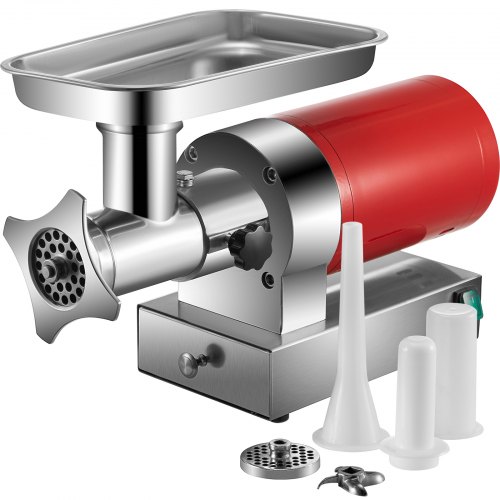 VEVOR Electric Meat Grinder, 661 Lbs/Hour1100 W Meat Grinder Machine, 1.5 HP Electric Meat Mincer with 2 Grinding Plates, Sausa