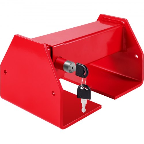 VEVOR Cargo Container Lock 9.84"-17.32" Locking Distance Semi Truck Door Locks with 2 Keys Shipping Container Accessories Red P