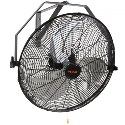 VEVOR Wall Mount Fan, 18 Inch, 3-speed High Velocity Max. 4150 CFM, Waterproof Industrial Wall Fan, Commercial or Residential f