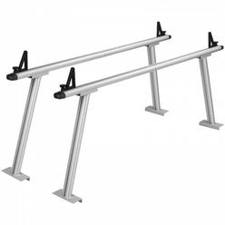 Complete Roof Rack Side Rail & Cross Bar Set For 2009-2017 Chevy Traverse - Black, 165 Lb Capacity