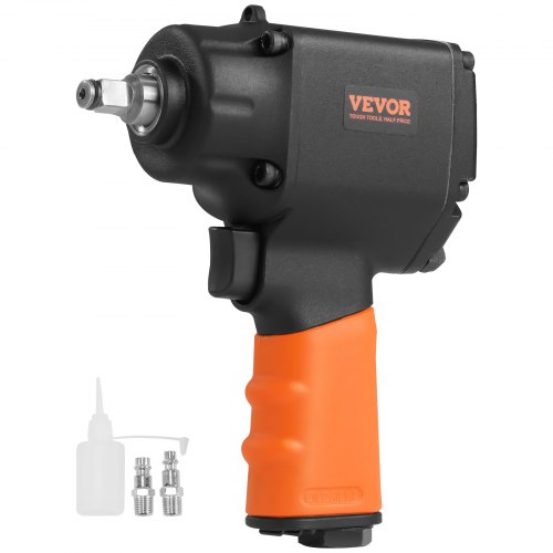 VEVOR Air Impact Wrench, 3/8-Inch Drive Air Impact Gun, Up to 690ft-lbs Nut-busting Torque, Lightweight Pneumatic Impact Wrench