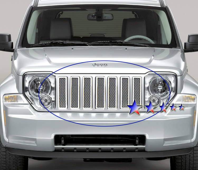 APS 2008-2012 Jeep Liberty Mesh Grille 1.8 mm wire mesh