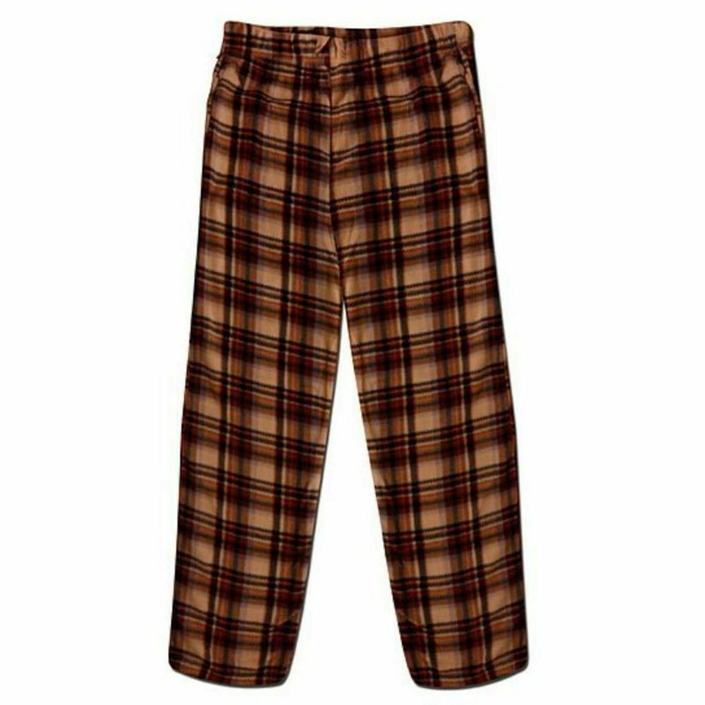 Bargain Honcho Men's Ultra Soft Cozy Flannel Plaid Bottoms Sleepwear Pajama Lounge Winter Pants
