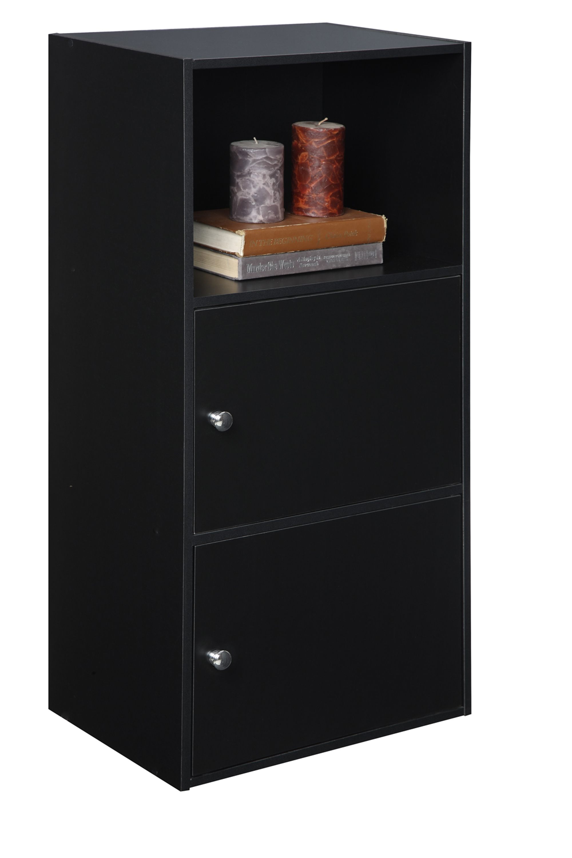 Convenience Concepts Xtra Storage 13 in. W Sea Foam Blue 3 Tier Folding Metal Shelf S10-143