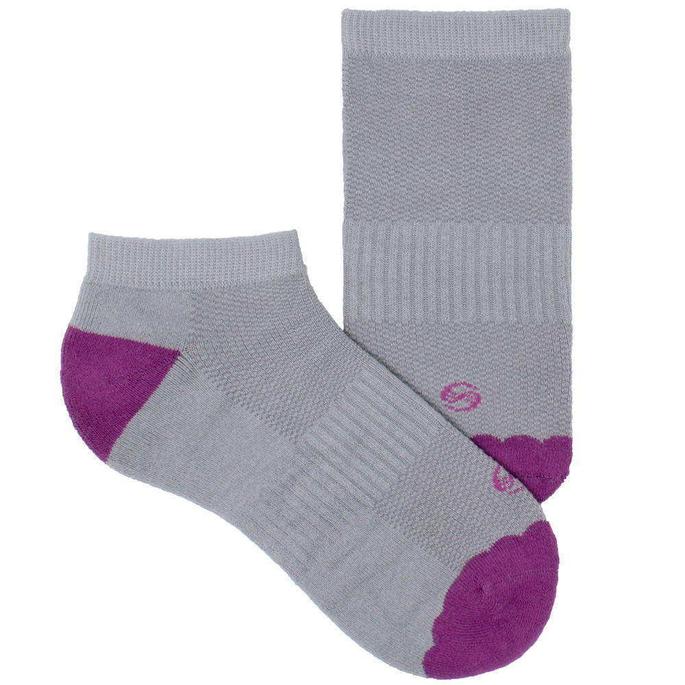 SOBEYO Women's Socks No Show Performance Flower Scalloped Athletic Comfortable Sock