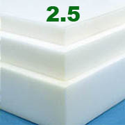 Soft Sleeper Visco Elastic Memory Foam Cal King 4 Inch Soft Sleeper 2.5 100% Foam Mattress Pad, Bed Topper, Overlay