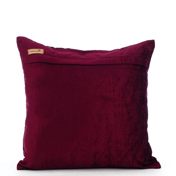 The Homecentric Purple Pillow Covers Velvet 20 X20 Crystals