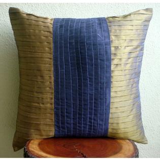 The Homecentric Purple Pillow Shams Art Silk 24 X24 Blue And