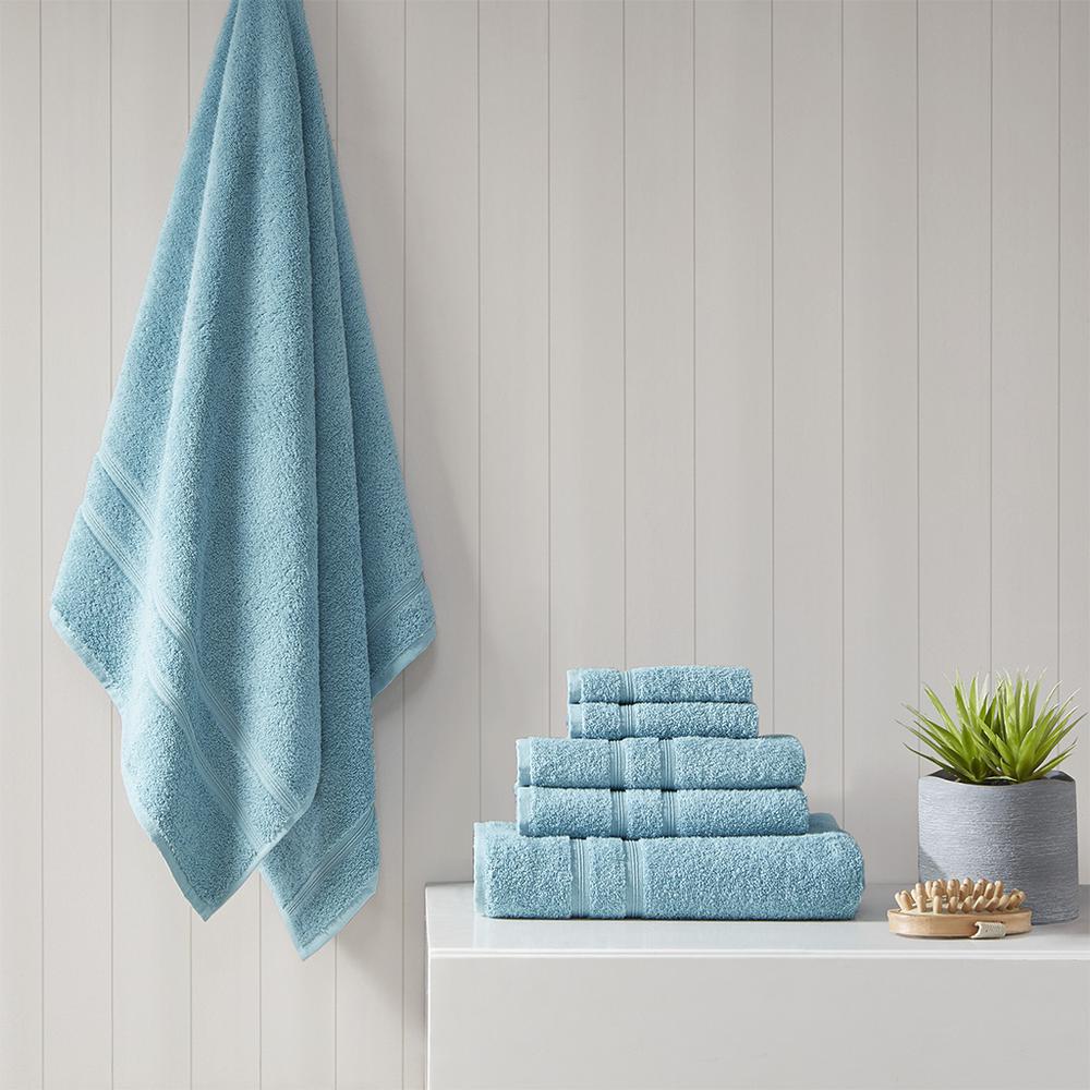 510 Design 100% Turkish Cotton 6pcs Towel Set, 5DS73-0236