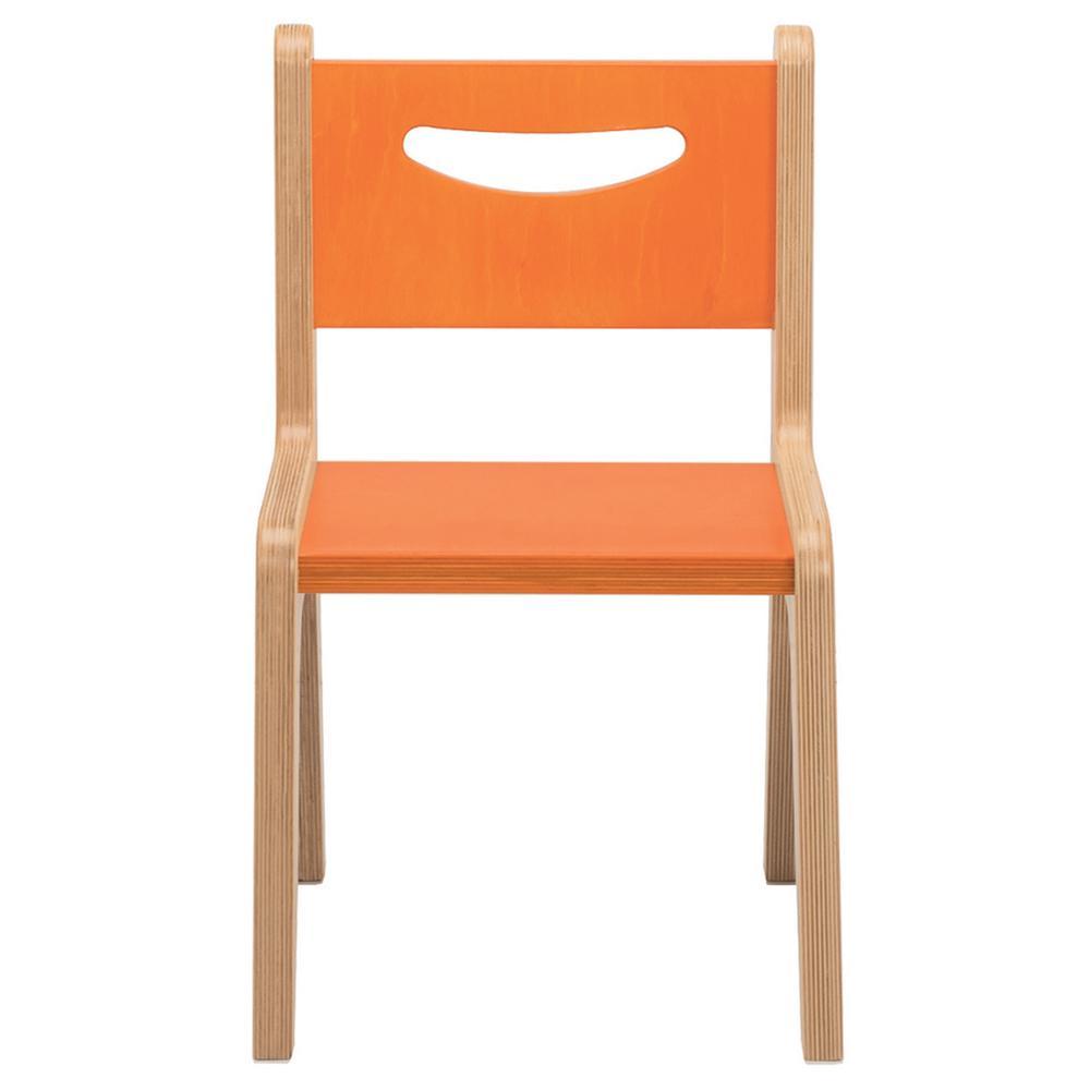 Whitney Brothers Whitney Plus 12" Orange Chair