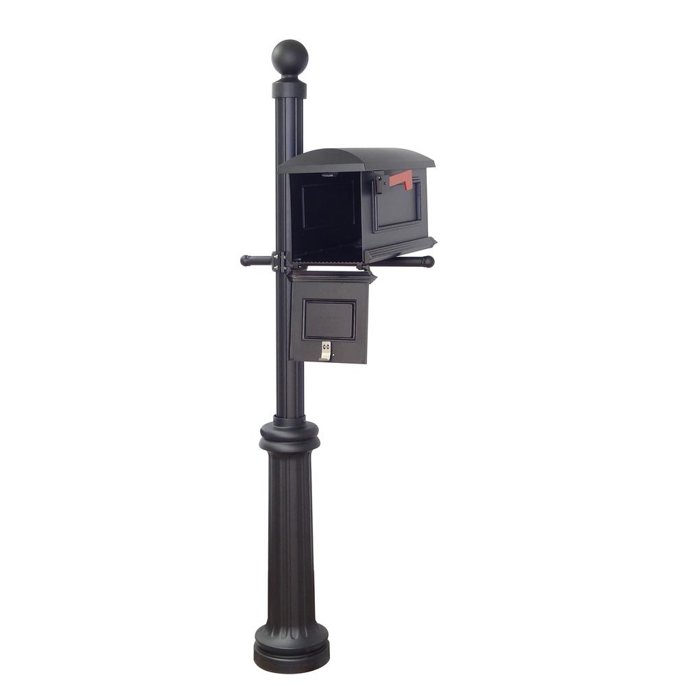 Special Lite Products Traditional Curbside Mailbox and Fresno Mailbox Post