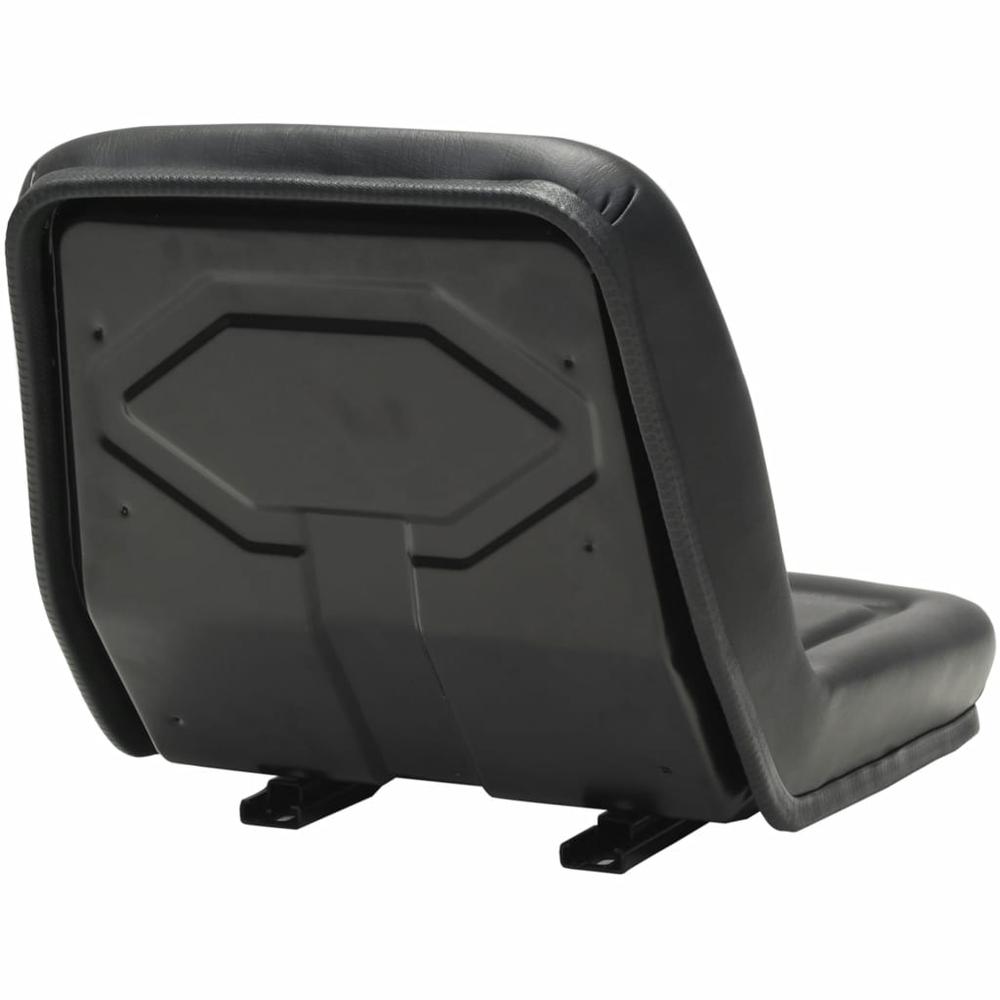 vidaXL Universal Tractor Seat Black, 142317