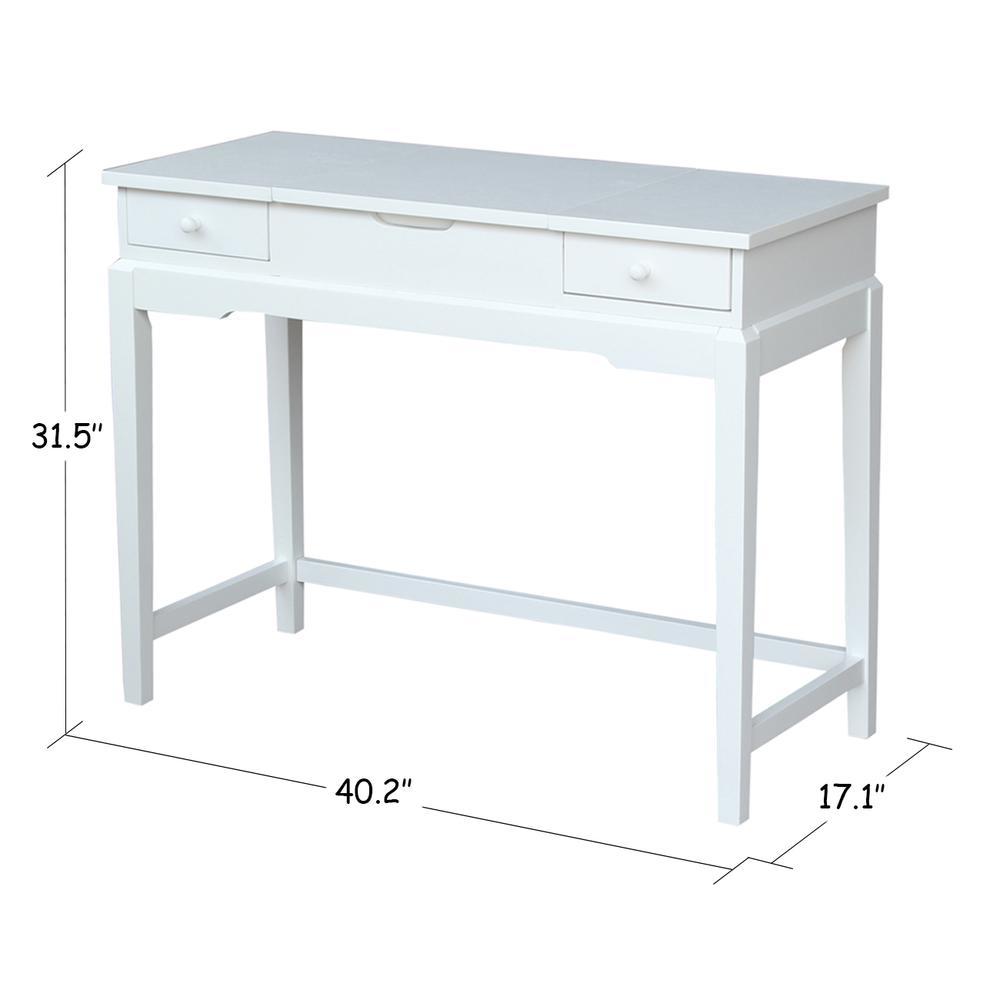 International Concepts Vanity Table, Snow White