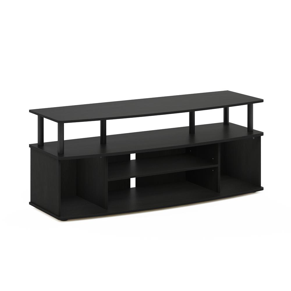Furinno JAYA Large Entertainment Center Hold up to 55-IN TV, Blackwood