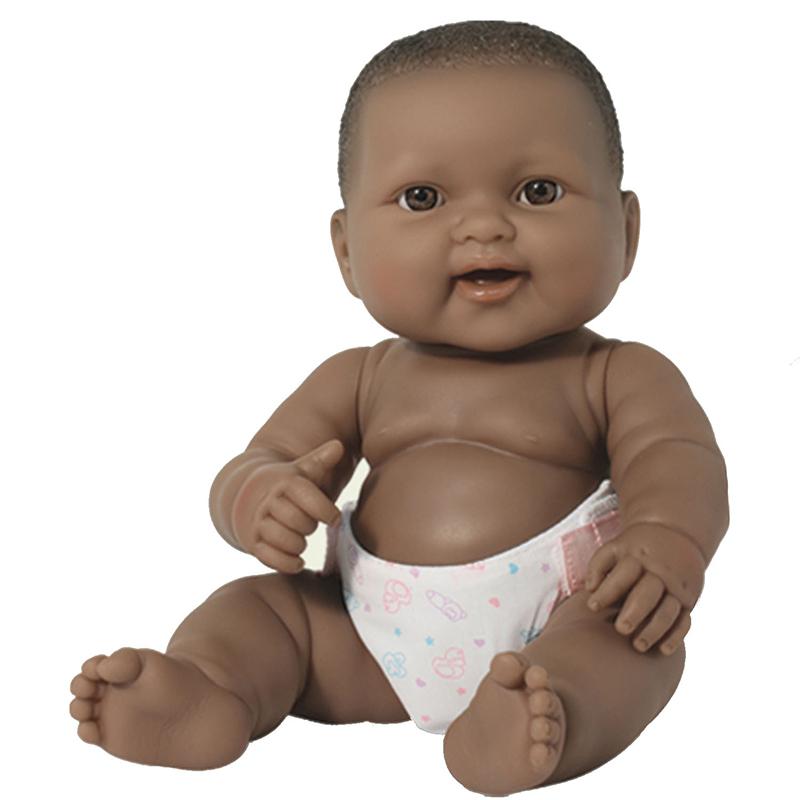 JC Toys School Specialty Caucasian Lots To Love Doll Baby - African American