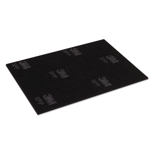 Scotch-Brite Surface Preparation Pad Sheets, 14 x 20, Maroon, 10/Carton