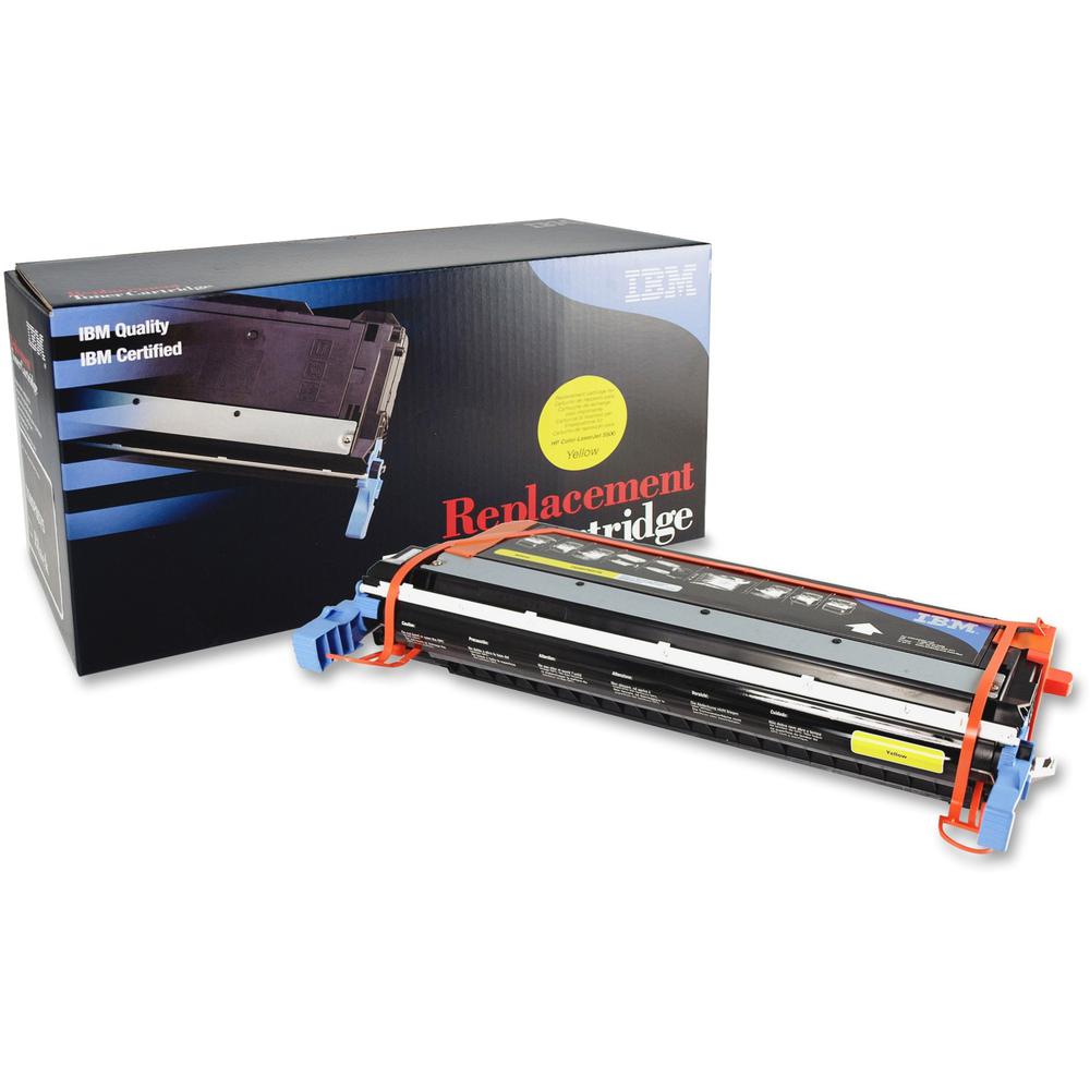 IBM Remanufactured Toner Cartridge - Alternative for HP 645A (C9732A) - Laser - 12000 Pages - Yellow - 1 Each