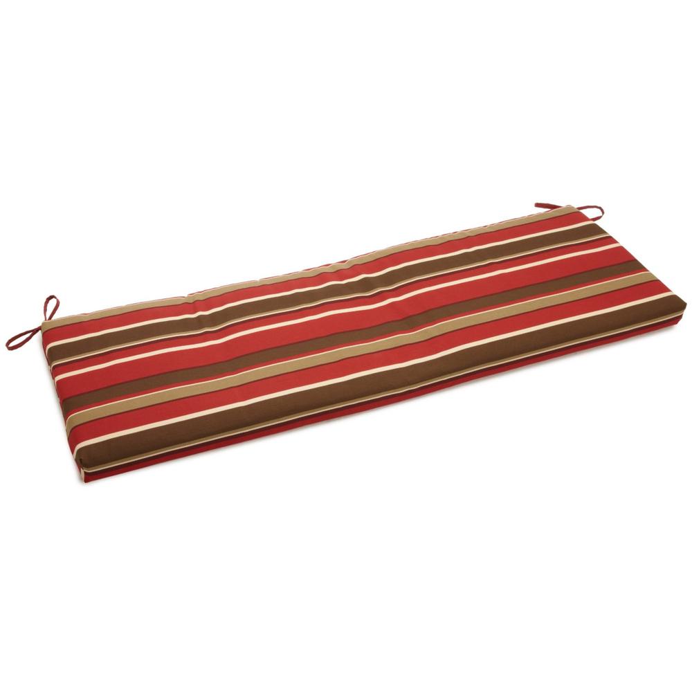 Blazing Needles 63-inch by 19-inch Spun Polyester Bench Cushion