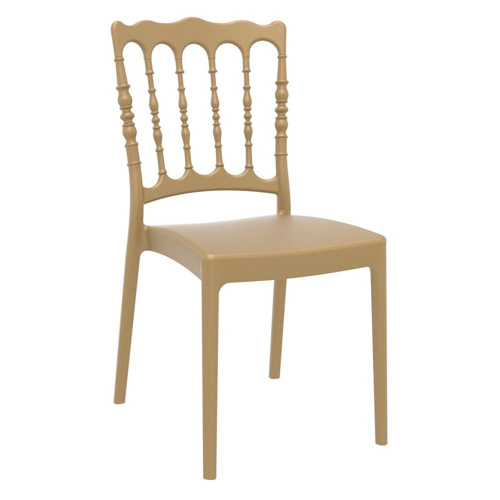 SIESTA Napoleon Dining Chair Gold, set of 2