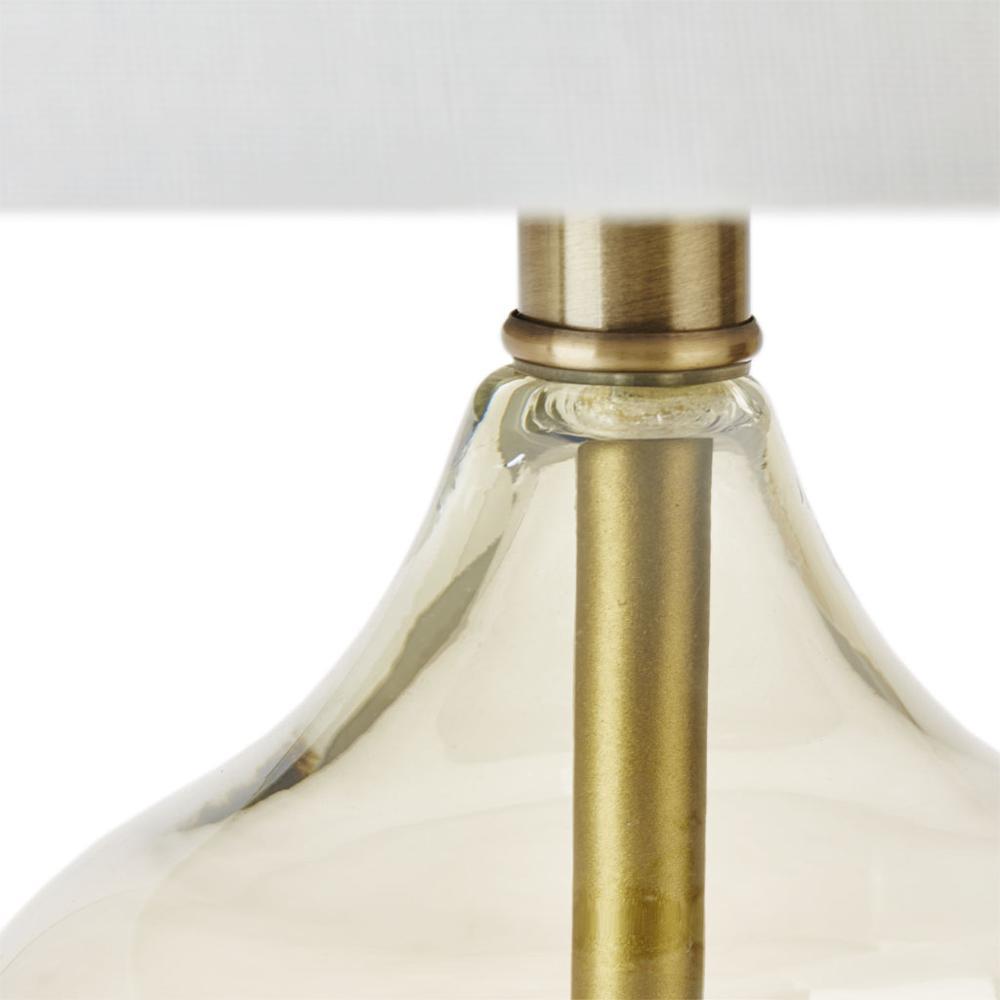 Belen Kox Elegant Gold Glass Table Lamp Set, Belen Kox