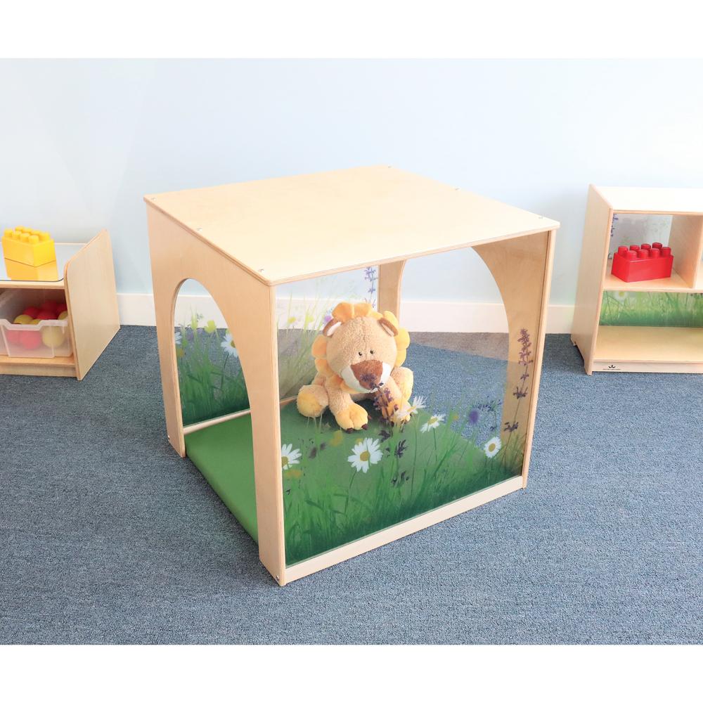 Whitney Brothers Nature View Playhouse Cube With Floor Mat Set