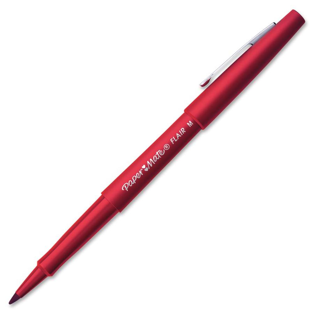 Paper-Mate Paper Mate Flair Medium Point Porous Markers - Medium Pen Point - 1.4 mm Pen...