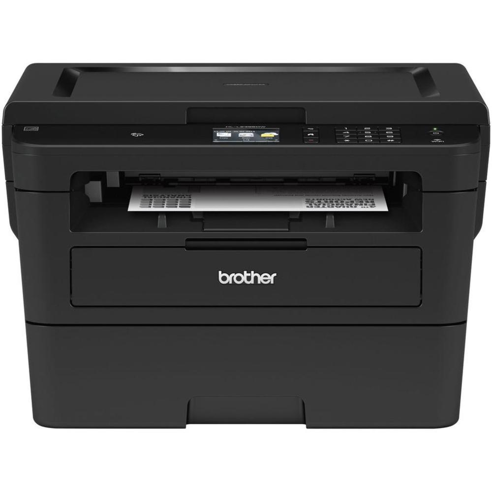 Brother HL-L2395DW Monochrome Laser Printer with Convenient Flatbed Copy &...