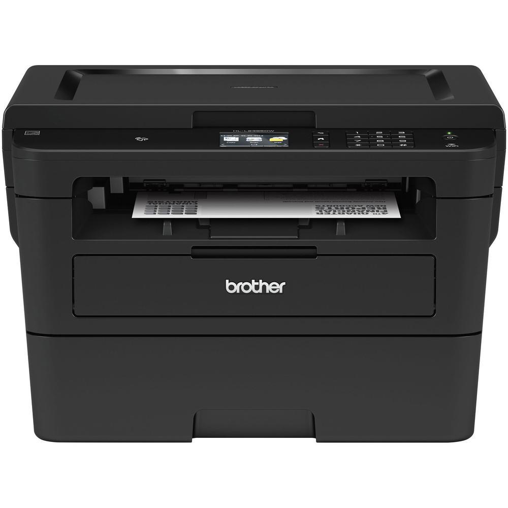 Brother HL-L2395DW Monochrome Laser Printer with Convenient Flatbed Copy &...