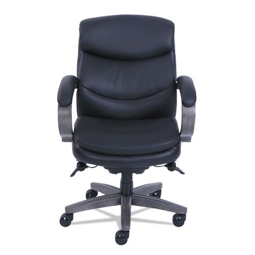 La-Z-Boy Woodbury Mid-Back Executive Chair, Supports Up to 300 lb, 18.75 to 21.75...