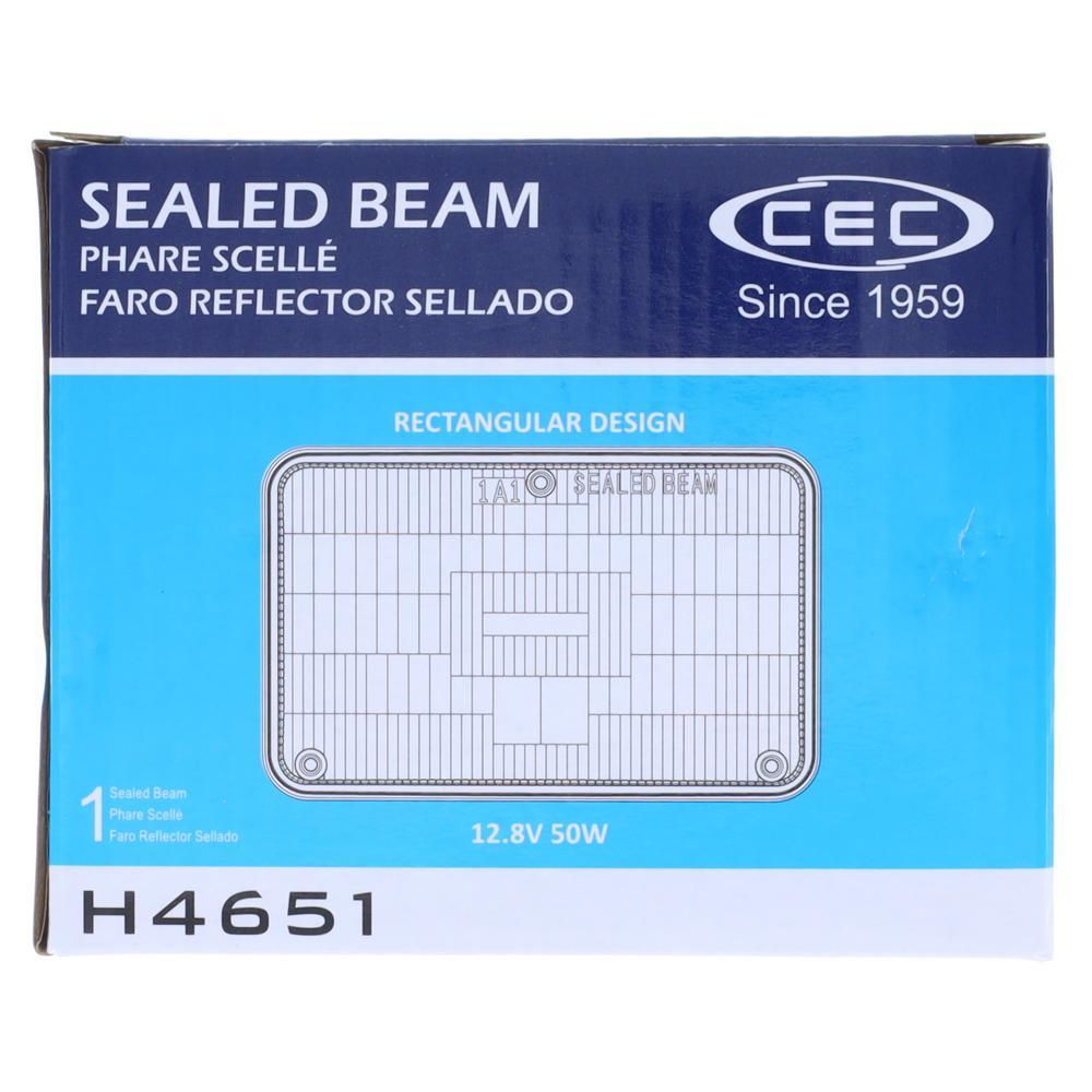 Cec Industries 4651 Halogen Hi-Beam Square 4Lamp System