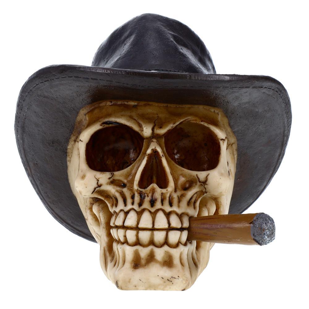 Treasure Cove Cowboy with Cigar Skull