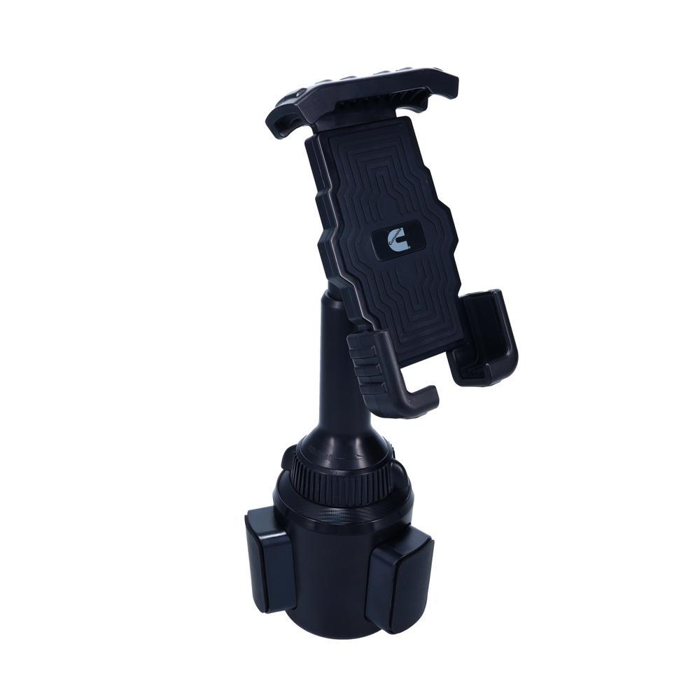 Cummins Cup Phone Holder For Car or Truck CMNCHPH - Adjustable Phone Mount for Cell Phone Car Phone Holder - Black