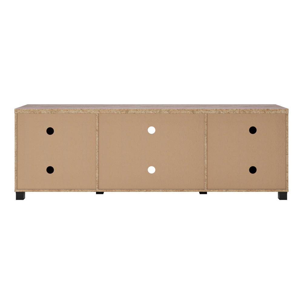 CorLiving TV Stand with Doors, TVs up to 85" Brown