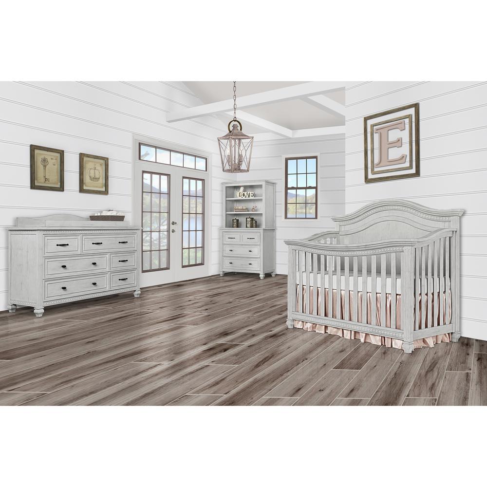 Evolur Madison 5 in 1  Curved Top Convertible Crib