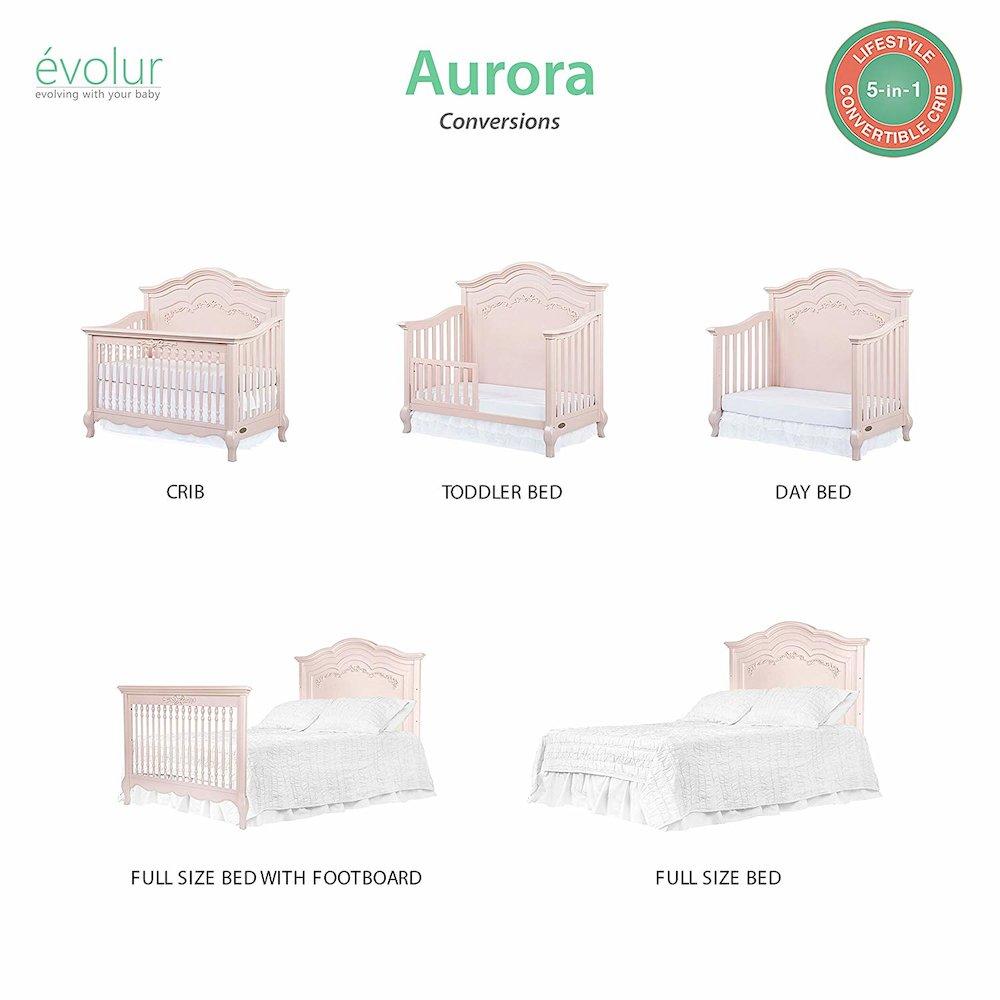 Evolur Aurora Convertible Crib