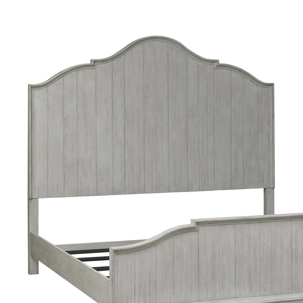 Liberty Furniture King Panel Headboard - Farmhouse, White