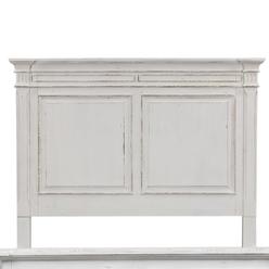 Liberty Furniture Abbey Park, Queen Panel Headboard, Antique White