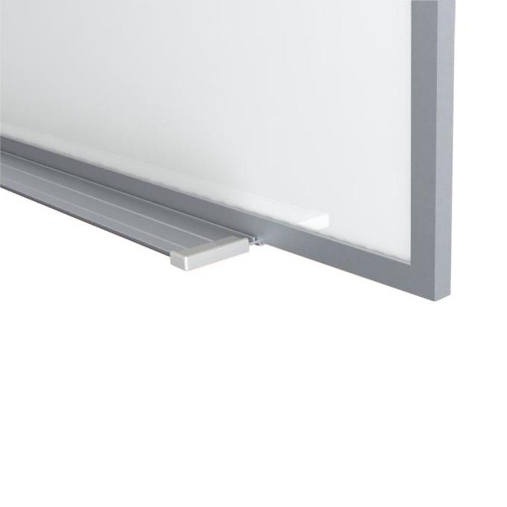 Ghent Magnetic Porcelain Whiteboard with Aluminum Frame, 5'H x 12'W