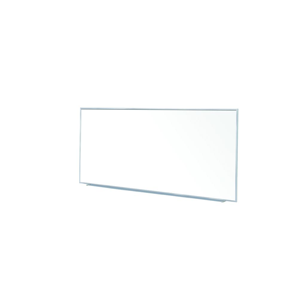 Ghent Magnetic Porcelain Whiteboard with Aluminum Frame, 5'H x 12'W