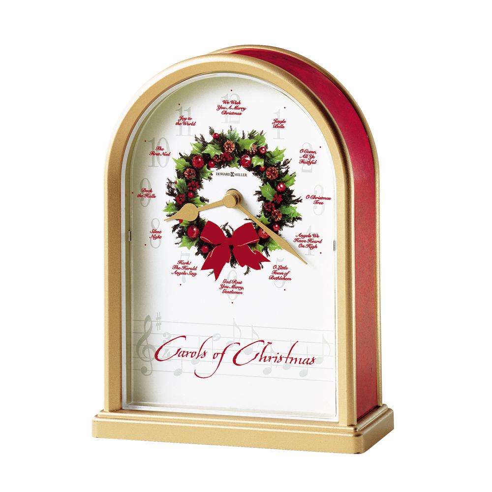 Howard Miller Carols Of Christmas II Tabletop Clock