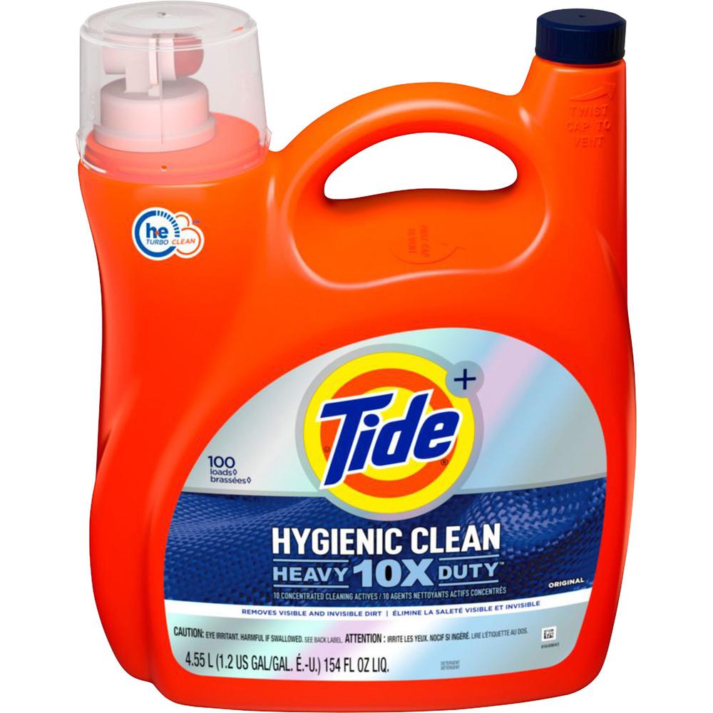 Procter & Gamble 25832 Tide Hygienic Clean Laundry Detergent Liquid 154 fl oz (4.8 quart