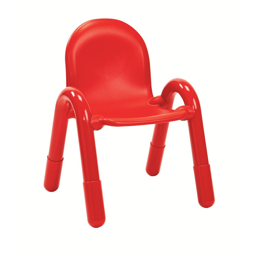 Children's Factory BaseLine® 11" Child Chair - Candy Apple Red