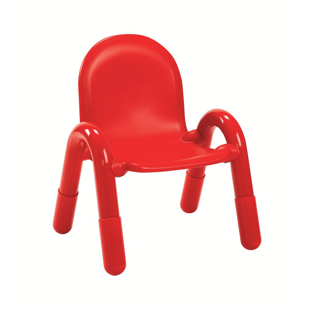 Children's Factory BaseLine® 9" Child Chair - Candy Apple Red
