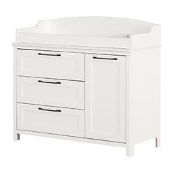 South Shore Daisie Changing Table, Pure White