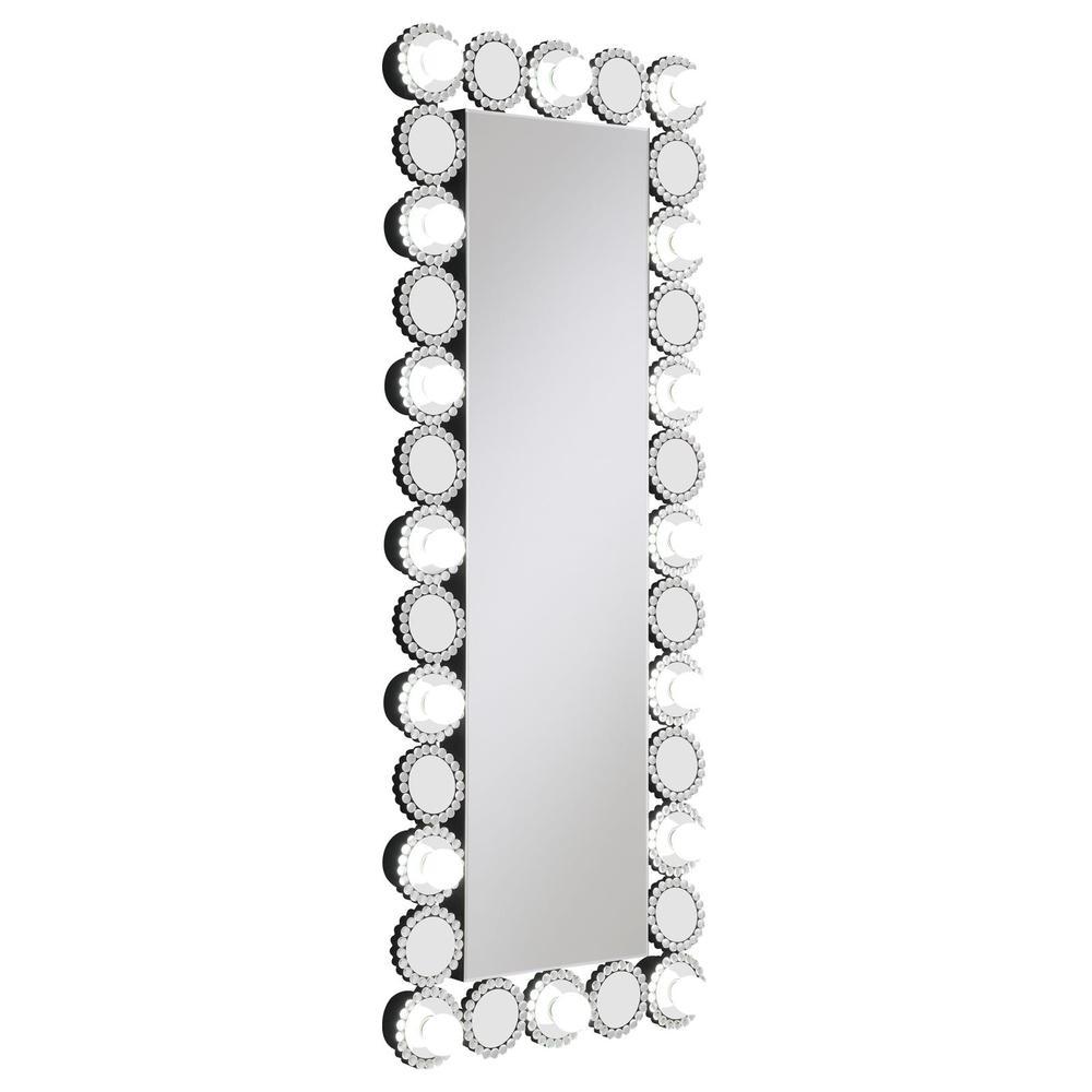 Coaster Aghes Rectangular Wall Mirror With LED Lighting Mirror
